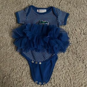 Baby Girl Florida Gators Onesie With Tutu